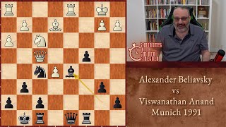 Thumbnail for Five Minutes with Ben: Alexander Beliavsky vs Viswanathan Anand, Munich 1991