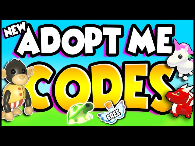 ⭐️ADOPT ME CODES 2021 l NEW LIST ! BUCKS CODE ! SECRET CODES