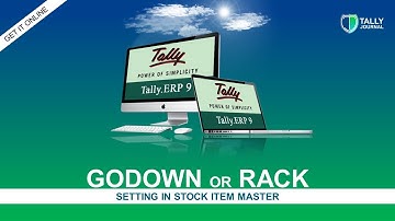 Godown Setting in Item Master | Add-on for Tally.ERP9