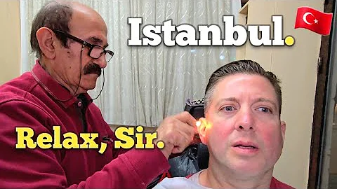 💈TURKISH BARBERS Don't Ask! THEY JUST DO IT. This is Mr. Saleh. (ASMR) Istanbul 🇹🇷