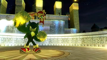 Sonic Unleashed Recompiled (4K/60fps) [Part 4: High Above Empire City] (No Commentary)