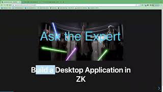 Build a Desktop Application in ZK screenshot 2