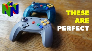 Perfection! Bluetooth N64 Controllers by Retro Fighters!!