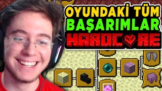 1.18 Sürümünde Tüm Başarımları Yaptım! | Minecraft Hardcore 16