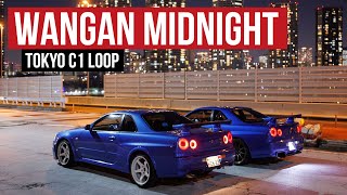 Driving Our Matching R34 GTRs on Tokyo's Infamous C1 Highway Loop, ft. Dino DC
