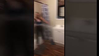 Girl Falls into Bathtub After Being Sprayed by Faucet - 1014975