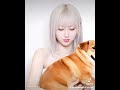#動物#寵物狗 #美女