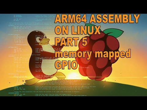 ARM 64 bit assembler (part #5) GPIO using