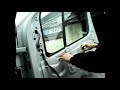 Как снять заменить стекла передней двери RENAULT MASTER(2015)demontaz zamiana szyb drzwi przod!!!