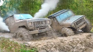 видео: Псих на Nissan Patrol против Нивы и Уза на лютом бездорожье картинка: Псих на Nissan Patrol против Нивы и Уза на лютом бездорожье