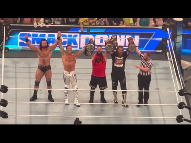 Edge's Farewell to Toronto WWE SmackDown Crowd