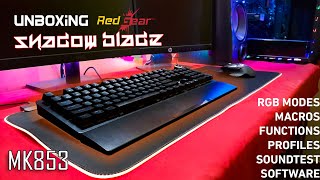 RedGear Shadow Blade Mechanical Keyboard Unboxing and Review