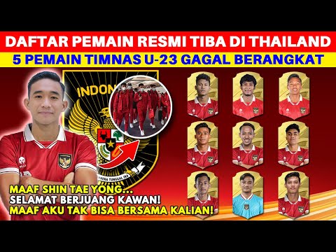 TIBA DI THAILAND! INILAH DAFTAR PEMAIN TIMNAS INDONESIA U23 PIALA AFF U23 2023