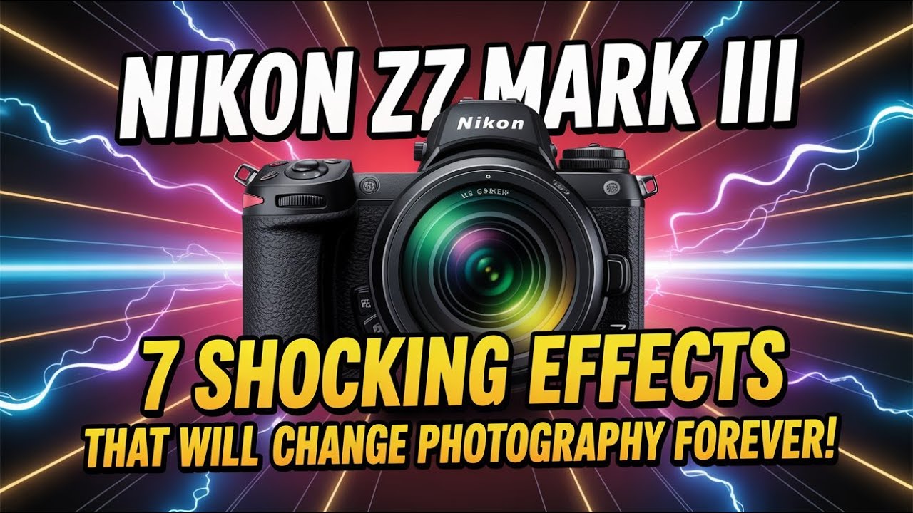 “Nikon Z7 Mark III 🚨 7 Shocking Effects That Will Change Photography Forever!”