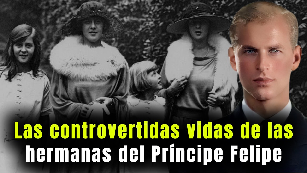 Las hermanas del Príncipe Felipe, Duque de Edimburgo.