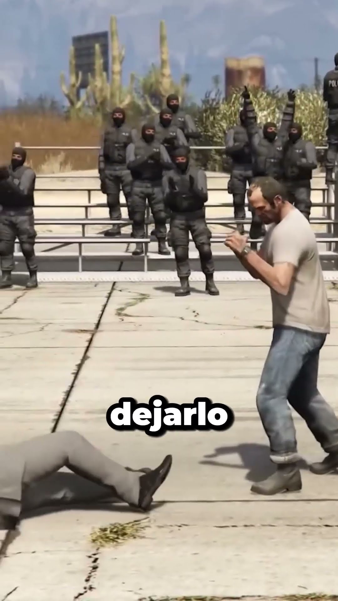 Qué Personaje de GTA 5 es el Más Fuerte ? #shorts #gta