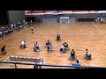 第13回日本車椅子ハンドボール競技大会ドリーマーズVS藍野大学TOPSレディース　後半