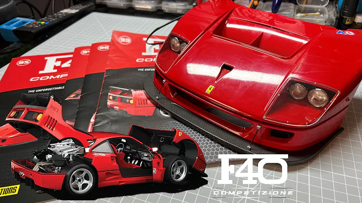 Build the Ferrari F40 Competizione - Part 93-96