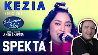 REACTION: KEZIA - FINNESE (Bruno Mars) - SPEKTA SHOW TOP 14 - Indonesian Idol 2021