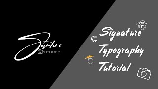 Signature Typography Tutorial | SRT Graphics screenshot 4