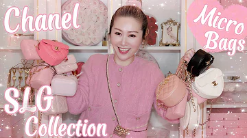 25 CHANEL SLG MICRO BAG COLLECTION! SOME I'M LETTING GO | VLOG SALE 💖 LINDIESS