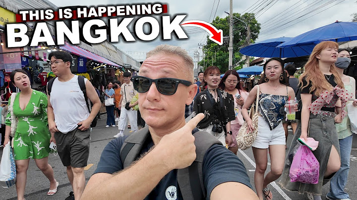 This Is Happening In BANGKOK Now | Sunday Shopping Mode | Is It Better Now #livelovethailand