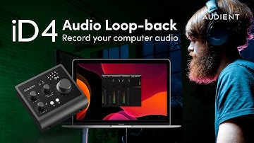 Audio Loop-back op Audient iD4 MkII - Hoe neem je computeraudio en microfoons op!