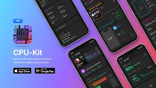 CPU-Kit: Device Info, CPU, RAM - Video Intro - Re-up for Google Play screenshot 1