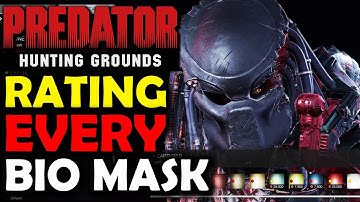 Rating Every Bio Mask in Predator Hunting Grounds Game 2025