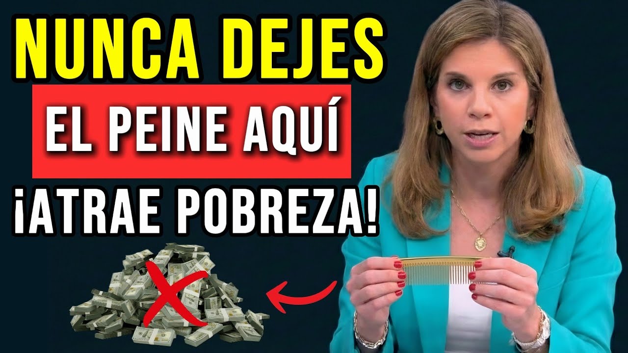 NUNCA dejes un PEINE en ESTE lugar de tu casa, atrae POBREZA y DESGRACIA | Marian Rojas