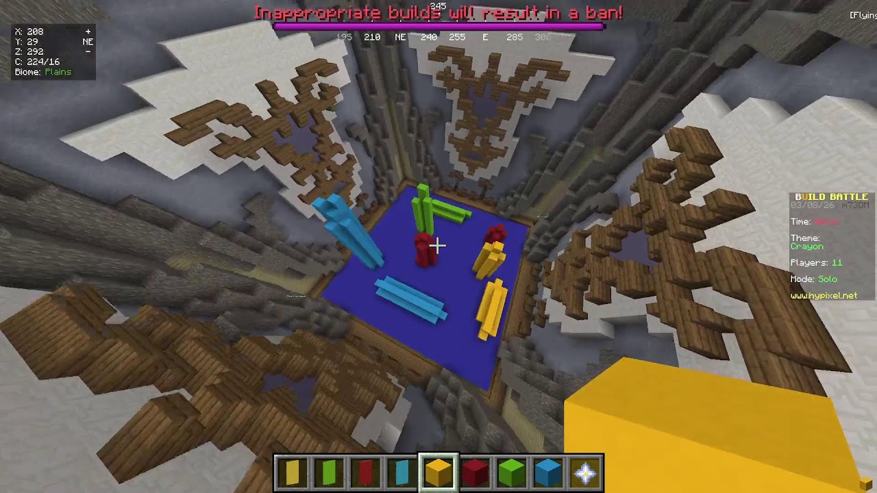 Hypixel and will prolly do survival