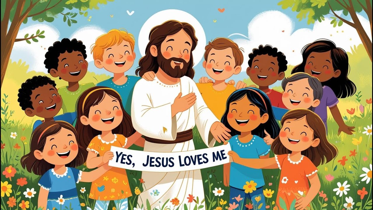 Yes, Jesus Loves Me | Classic Christian Song for Kids | Bible Songs for ...