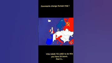 comments change Europe map, PT-3 #shorts #fun #europe #edit