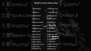 mlbb names #edit #mlbb# name