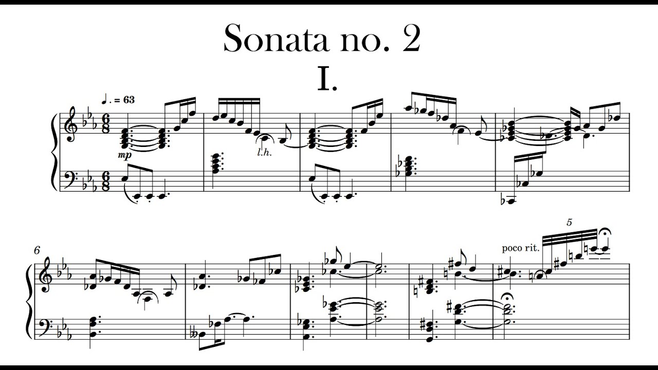 Austin Gentry - Piano Sonata no. 2 (2023) - YouTube