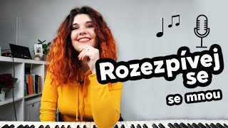 ROZEZPÍVÁNÍ || Jak se naučit zpívat #3 || Kristýna Krčmová