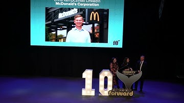 On Stage: @McDonalds, Winner in LinkedIn Category | 10th Annual Shorty Impact Awards