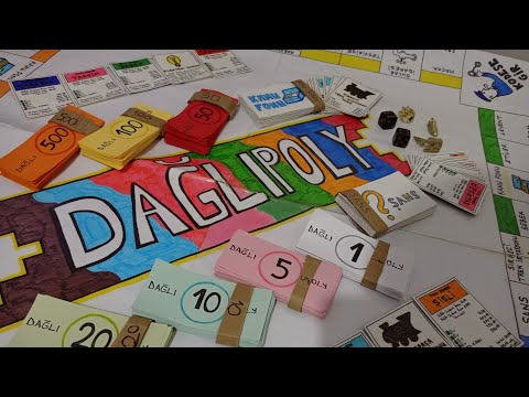 Monopoly Nasıl Yapılır  | Şans Kartı , Kamu Fonu Kartı , Tapu Senetleri | İpotek , Kira ✍️💵