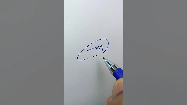 MD Short Signature #signature #satishcalligraphy #shorts