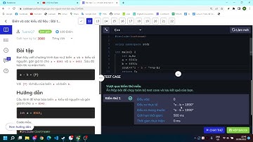 [Khóa học C++] Bài 3.1: Bài tập biến và kiểu dữ liệu trong C++. Kiến thức nâng cao về kiểu dữ liệu.