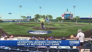 WATCH |  Lexington Legends celebrate moms at Mother's Day game