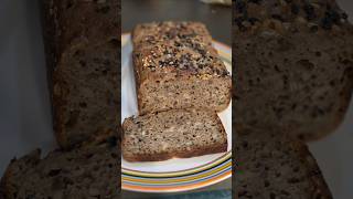 rye/buckwheat/seed bread 🤗#food #recipe #bread #sourdough