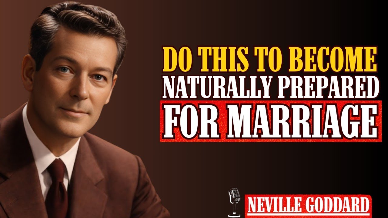 Neville Goddard | Do This to Become Naturally Ready for Marriage 