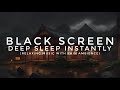 10 Hours Deep Sleep Music 🎹 Insomnia Healing Rain Sounds ☔️ Black Screen 📺