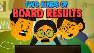 How Parents React To Board Results | Exam Results | Funny Animation Video | CBSE Board Results