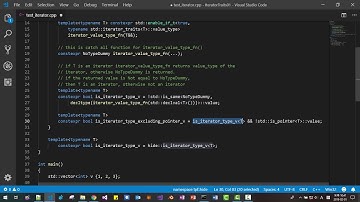 Template Metaprogramming 38 - How to Test If a Type Is an Iterator