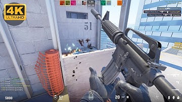 Counter Strike 2 VERTIGO Ranked Gameplay 4K