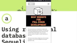 Best website for Full stack Development 😱🔥🔥  @HelloWorldbyprince  | #shorts screenshot 2