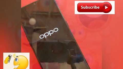 OPPO A31 Hard Reset and FRP Bypass Unlock 2020