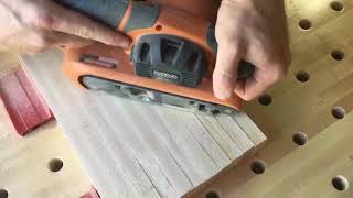 DIY Cutting Board with Ridgid Belt Sander No planer, no problem! I currently don